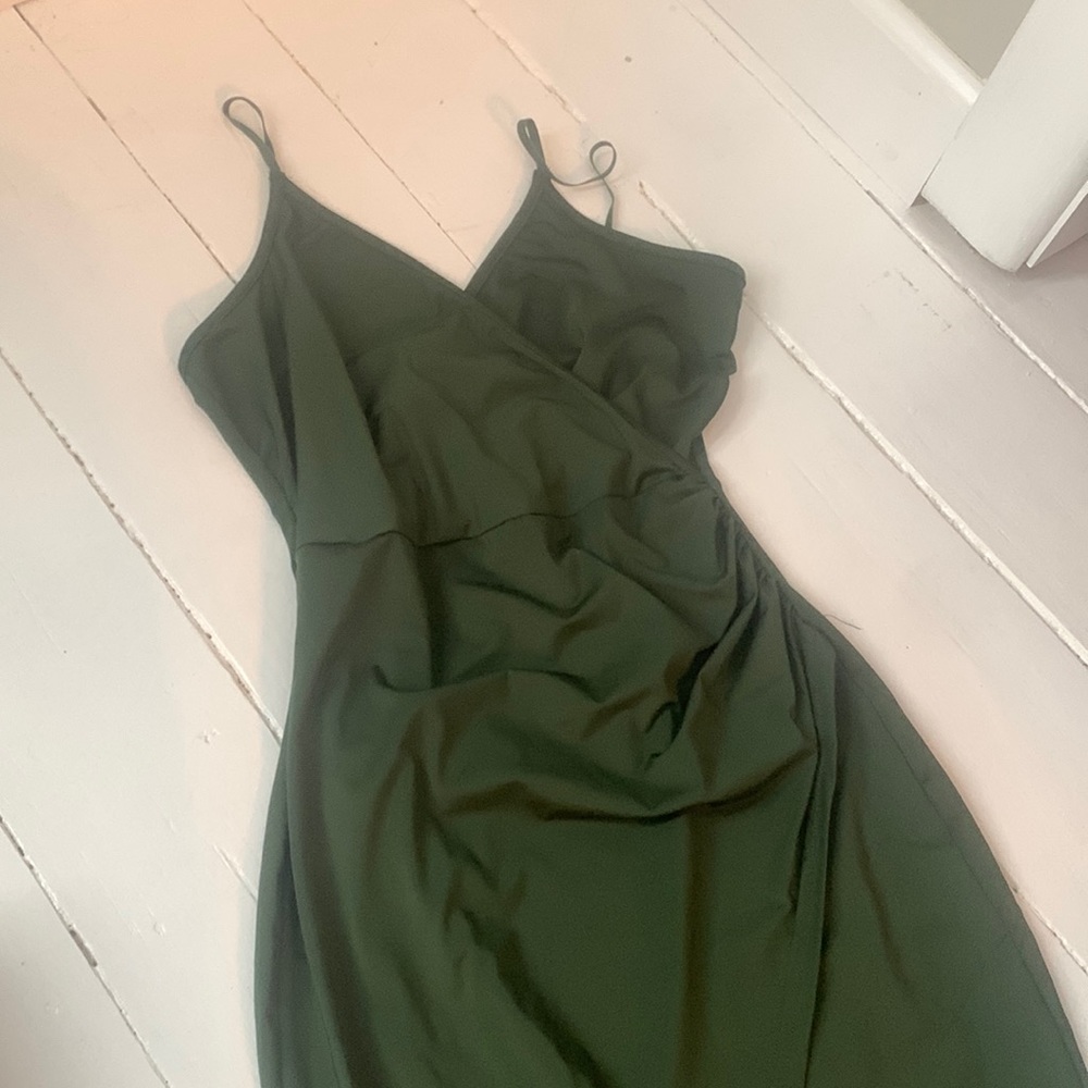 Forrest green dress